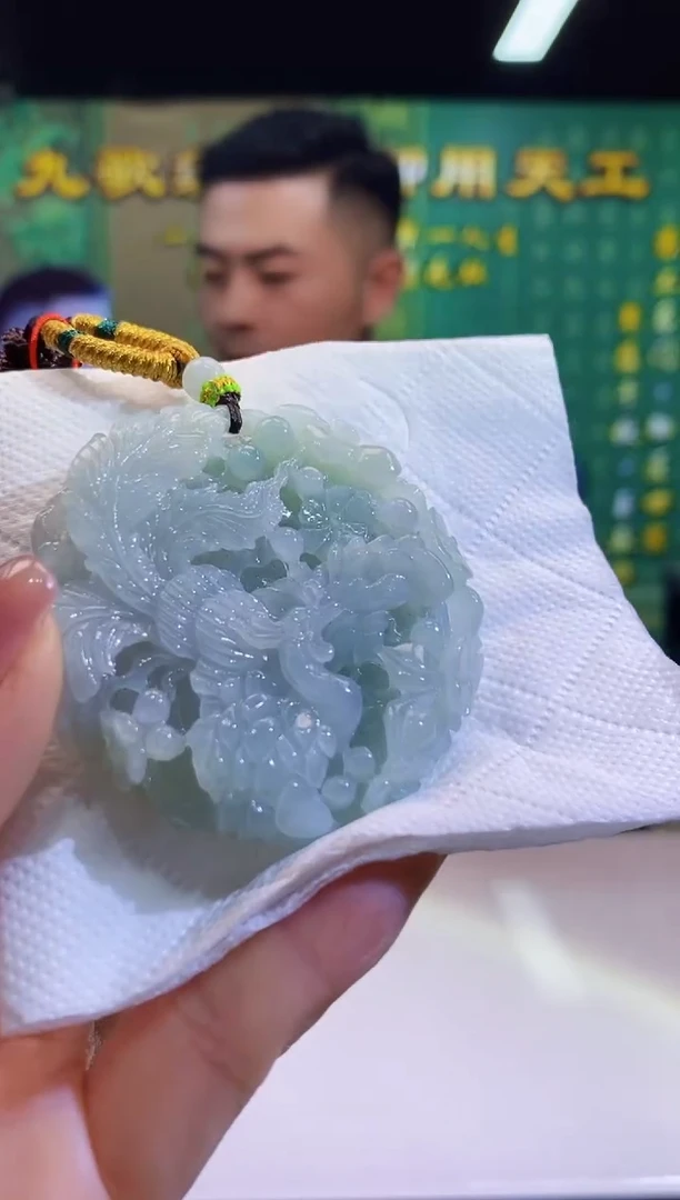 定制翡翠未镶嵌01/0608/W/凤凰