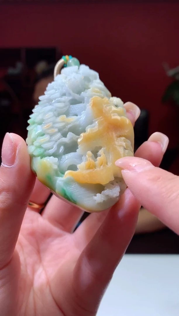 吊坠(不含链)未镶嵌翡翠天然翡翠A货30