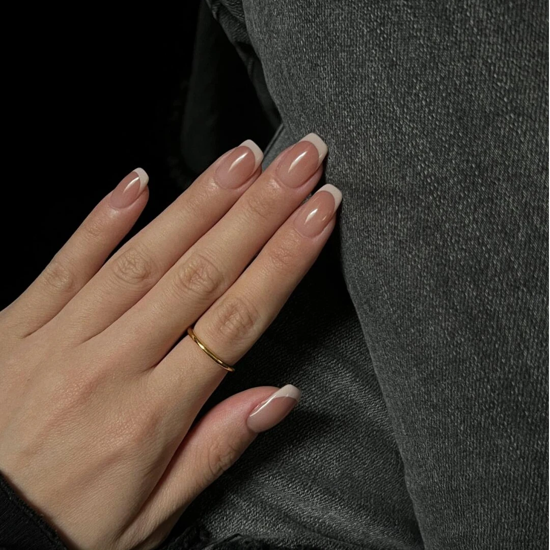 【太妃可可】百搭穿戴甲法式美甲渐变妈生本甲气质拆卸美甲