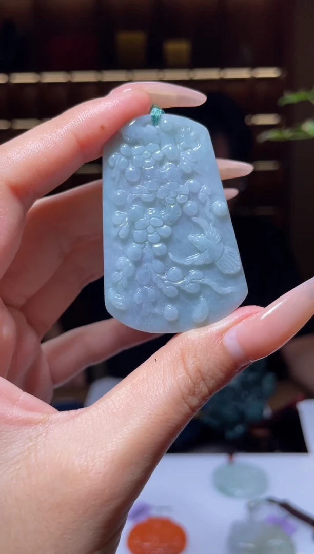 翡翠未镶嵌吊坠(不含链)GS0531033