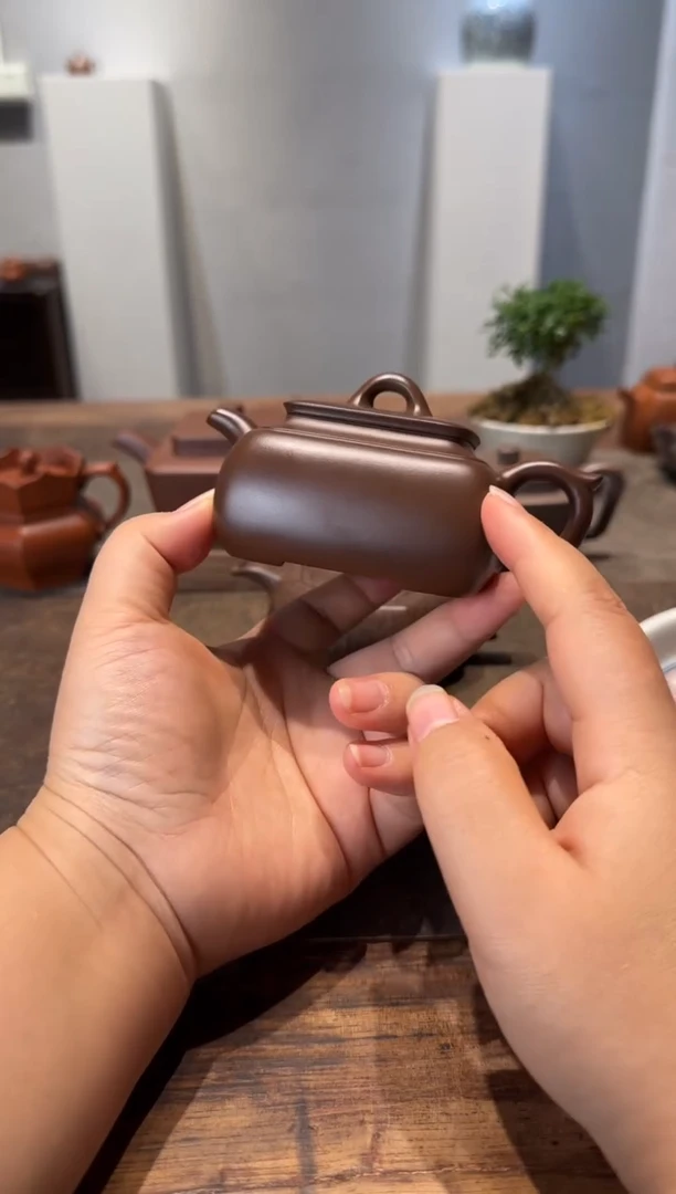 茶壶紫砂八**动长四方 紫砂壶