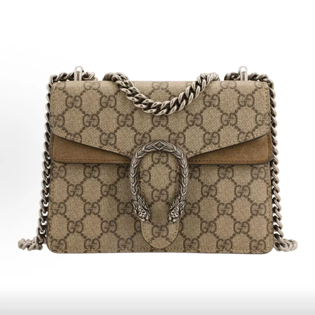 95新 GUCCI/古驰 酒神 驼拼 小号