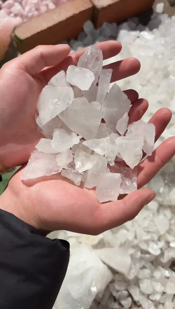 【闪购商品】水晶摆件未镶嵌白水晶碎石  500g