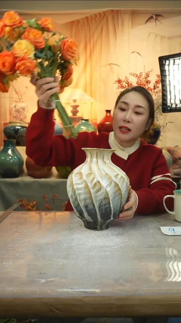 高度24口径10陶瓷花瓶