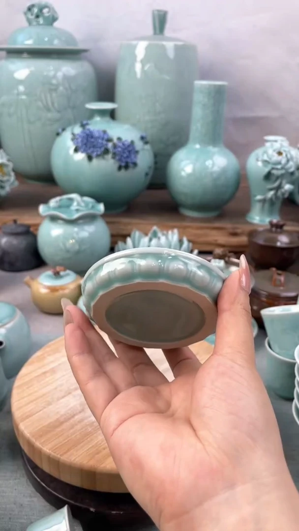 【闪购商品】特价 微瑕 慧仙青瓷