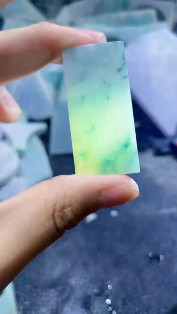 裸石翡翠天然A货翡翠板料