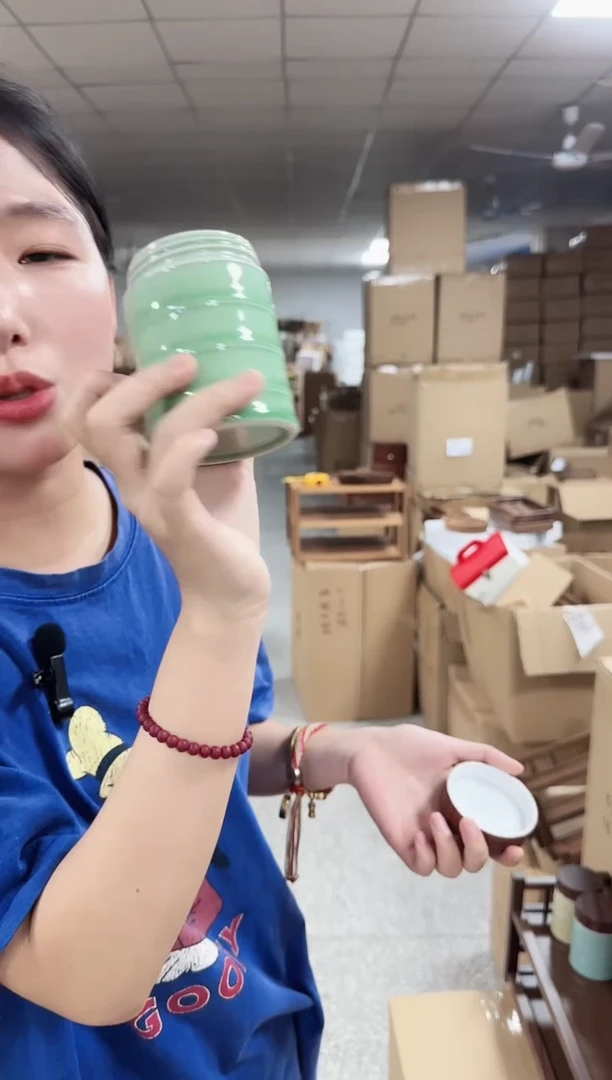 龙泉青瓷茶叶罐9.9