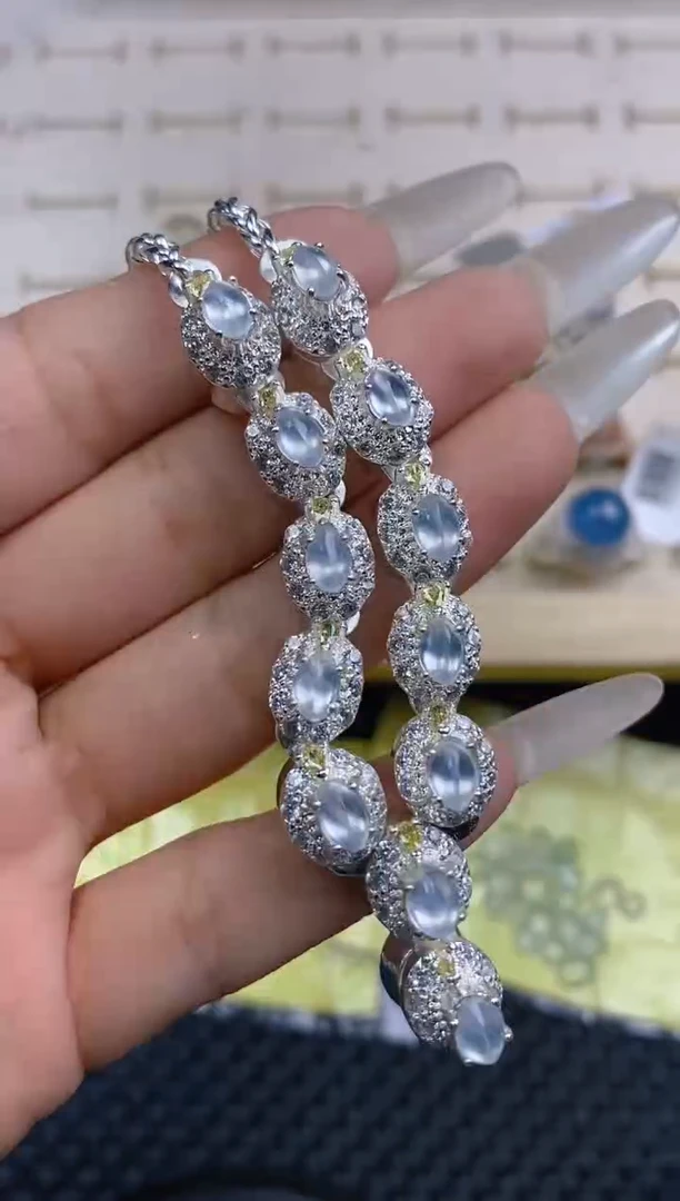 定制翡翠未镶嵌天然翡翠蛋面85