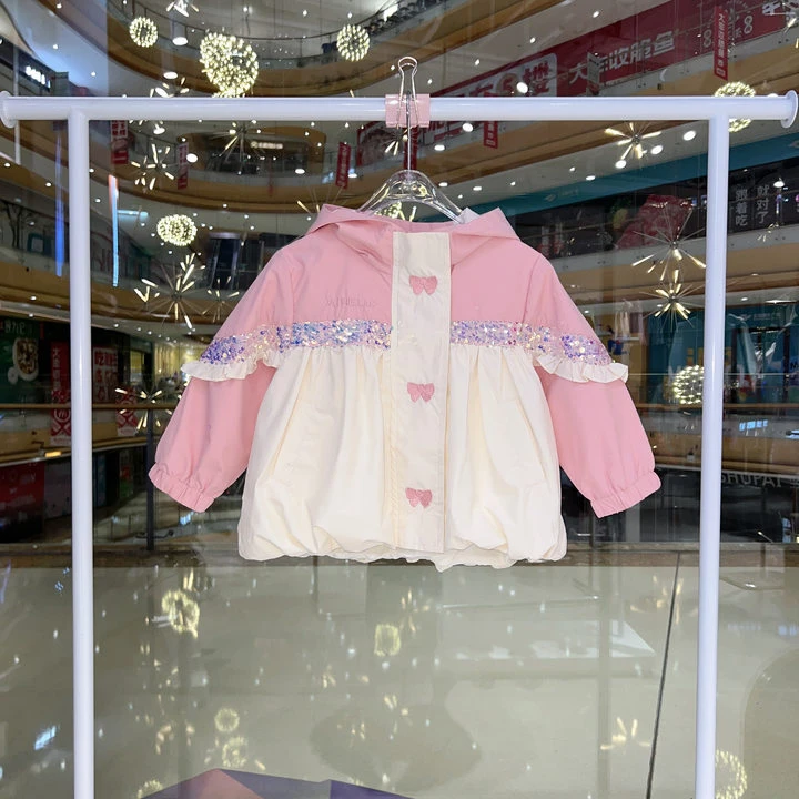 皇室童缘2025春季女童休闲甜美可爱外套