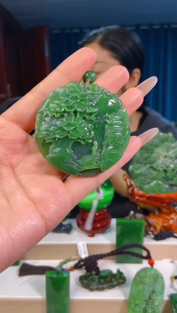 【闪购商品】和田玉挂件未镶嵌1