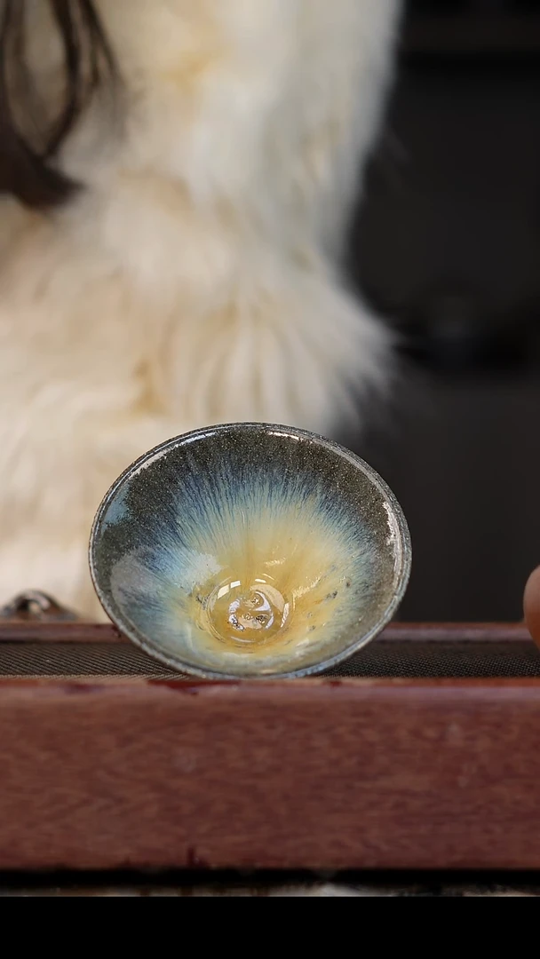 茶壶紫砂柴烧紫砂 斗笠杯60cc