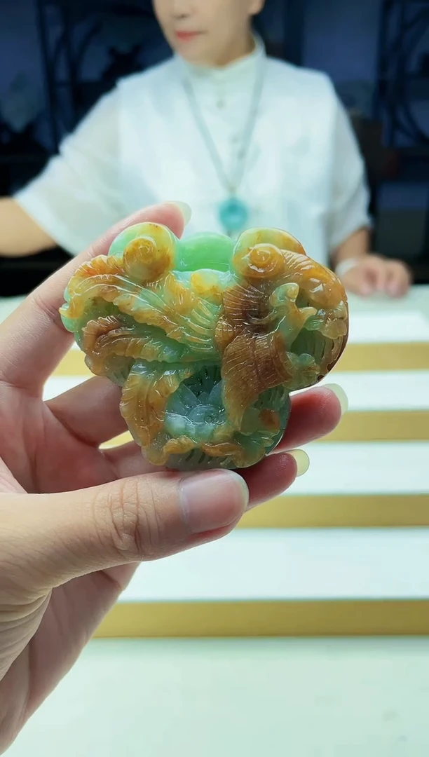 未镶嵌定制翡翠毛货09150245