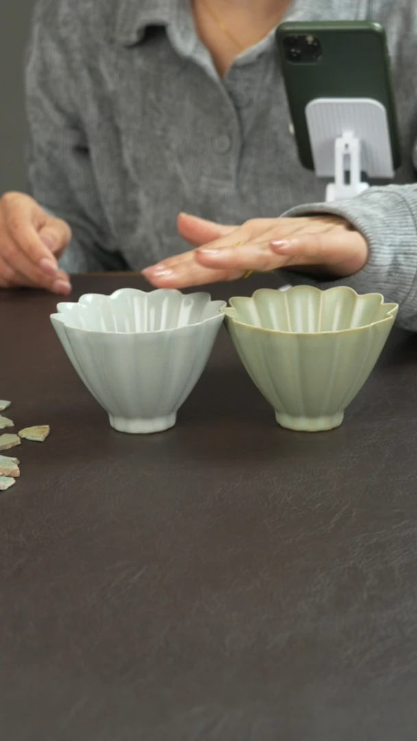 宣宝汝瓷原矿原釉作品