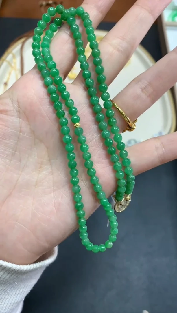 【闪购商品】翡翠项链未镶嵌Q433|19800