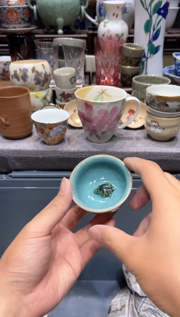 瓷片全新乌龟杯子 杯子