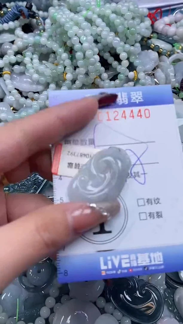 【闪购商品】翡翠颈饰未镶嵌闪购0124440多样性发其一