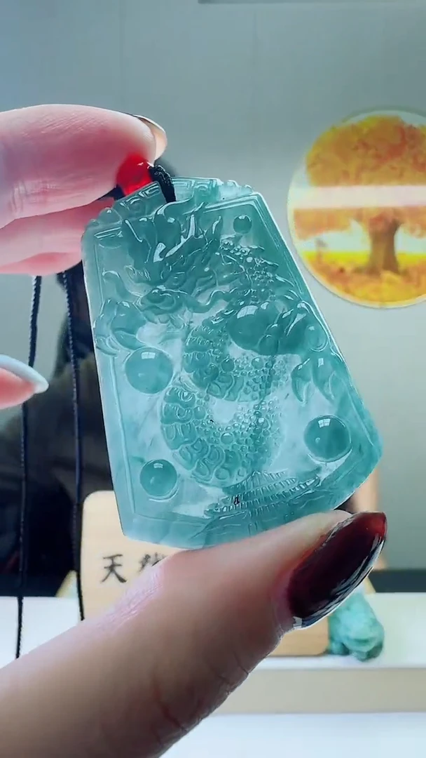 颈饰未镶嵌翡翠天然A货翡翠  多样性随机发其一