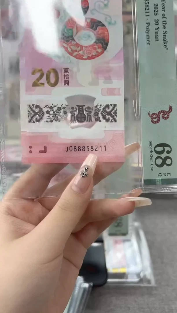塑料蛇钞J088858211PMG68
