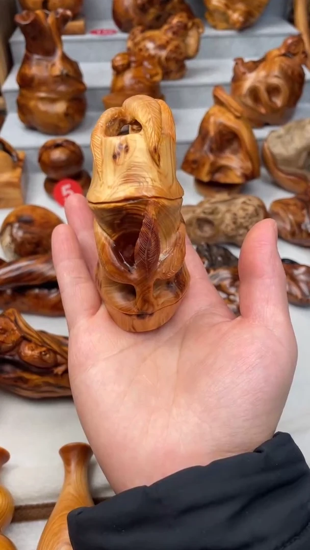 木禅**道太行崖柏陈化精品把件/雕刻件-福利拍品不退换