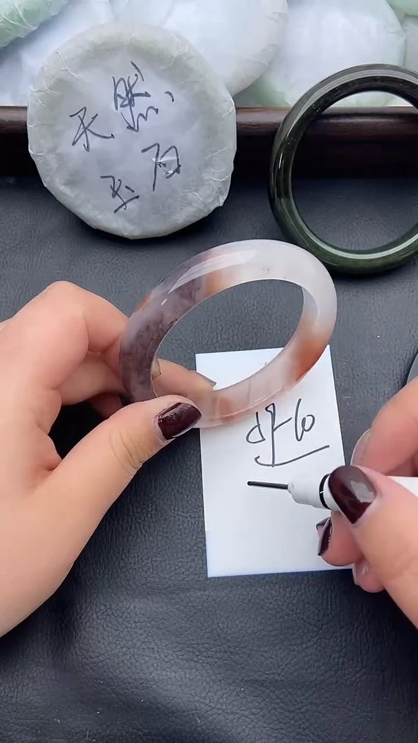 未镶嵌手镯石英质玉67+59/60