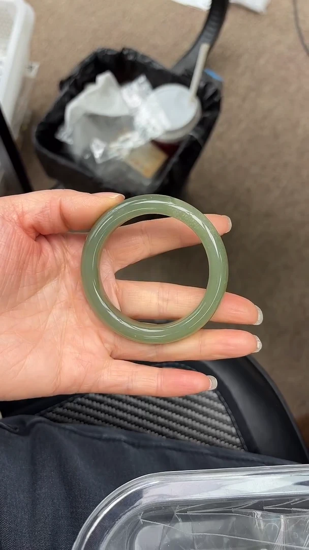 未镶嵌手镯和田玉C-6:54mm