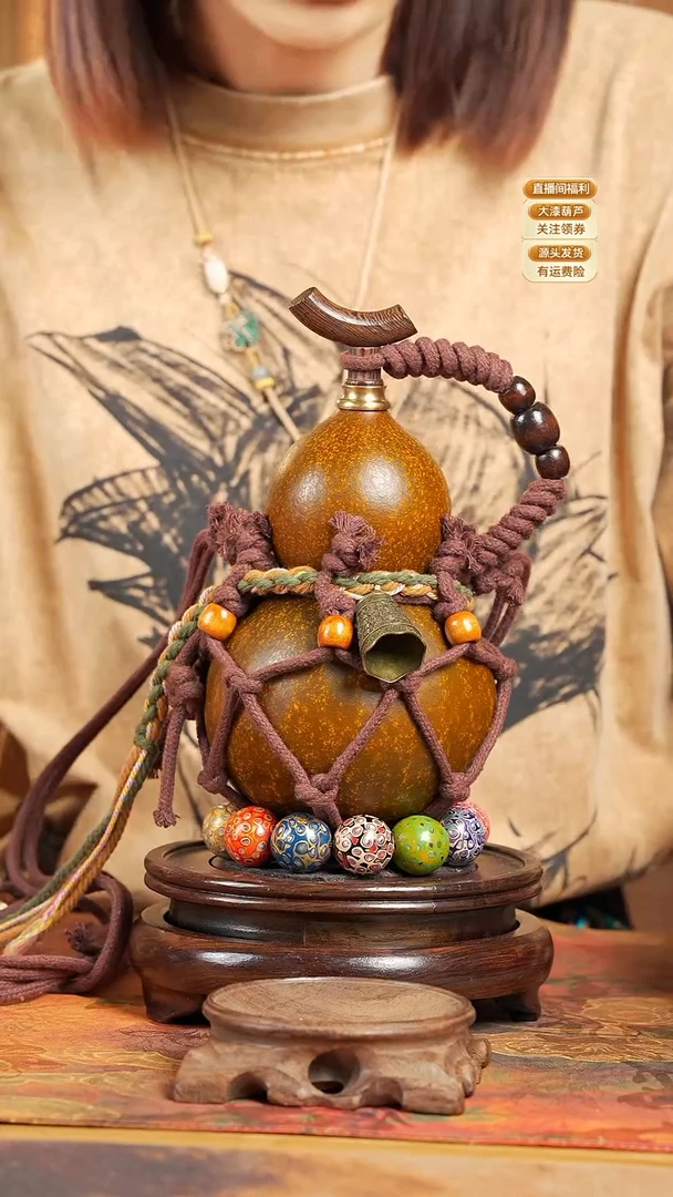 WN141网兜款葫芦不包手串及旋转底座