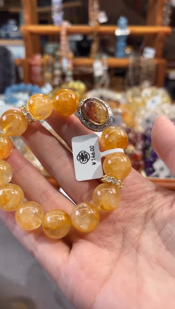 【闪购商品】水晶手链合金定制款  宓桃