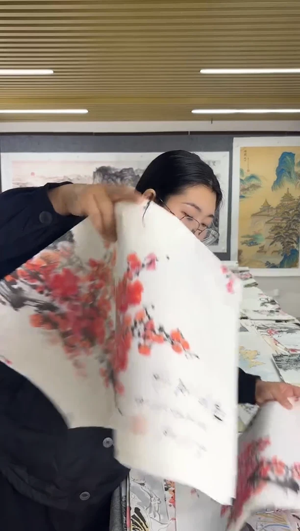 国画丹青专属福利-红梅