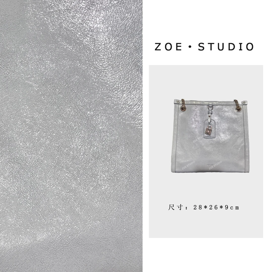 【佐伊甄选】SK-92596-冰岛蓝轻奢女士时尚潮流百搭单肩斜挎包真皮