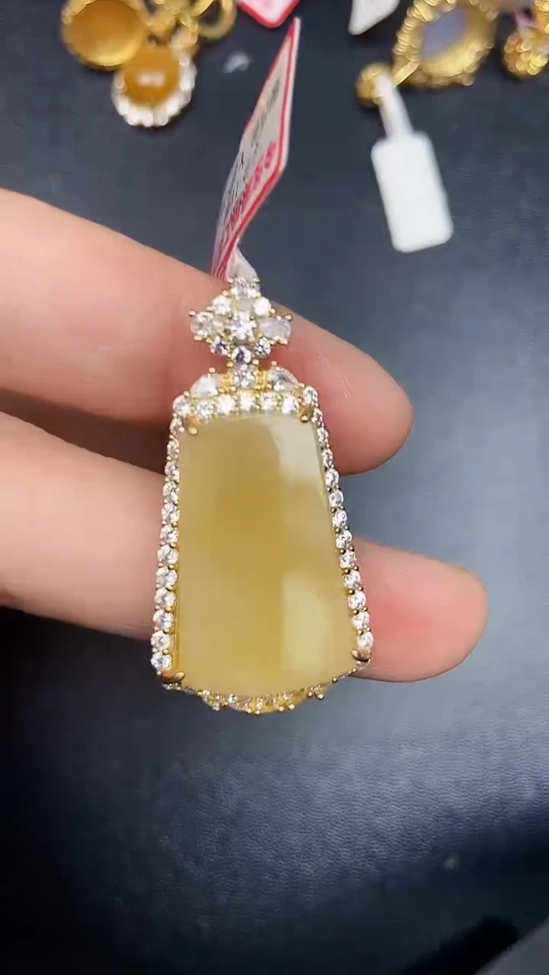 银S925镶嵌戒指翡翠7200