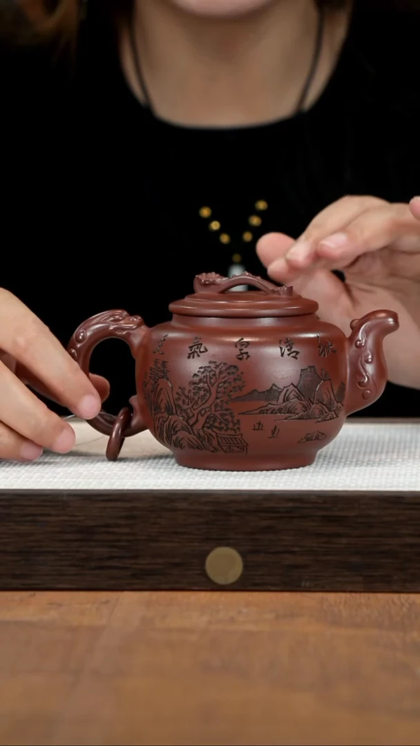 茶壶紫砂紫砂壶 h0693