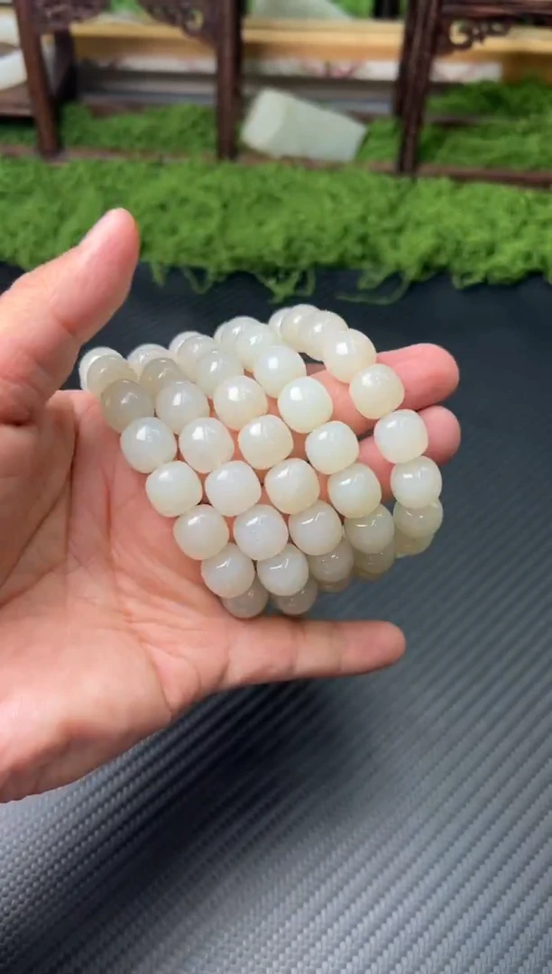 未镶嵌手串和田玉黑山微色差卡12多样性发货拍一发一