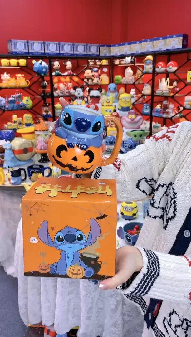 【闪购商品】1@@吏迪仔南瓜陶瓷杯