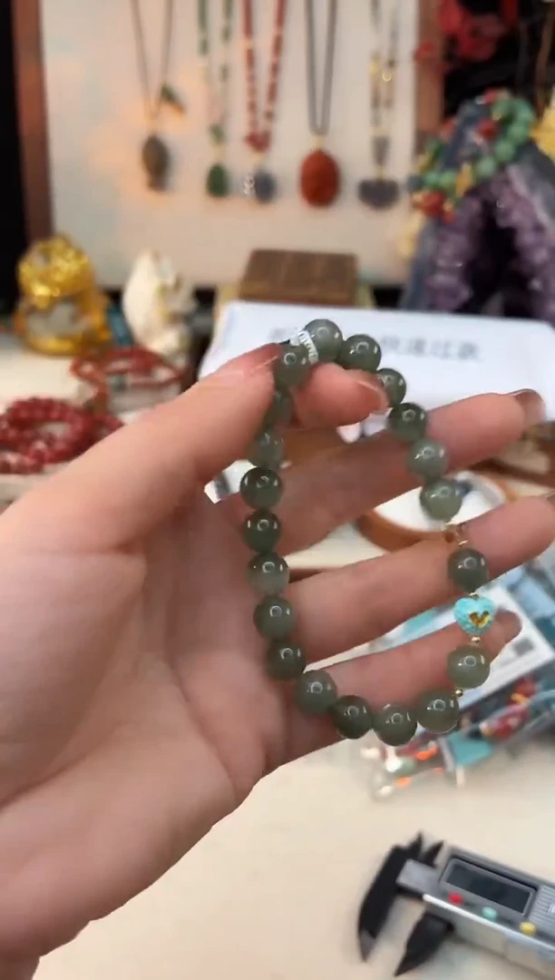 18K金镶嵌手链水晶@@E921B017353