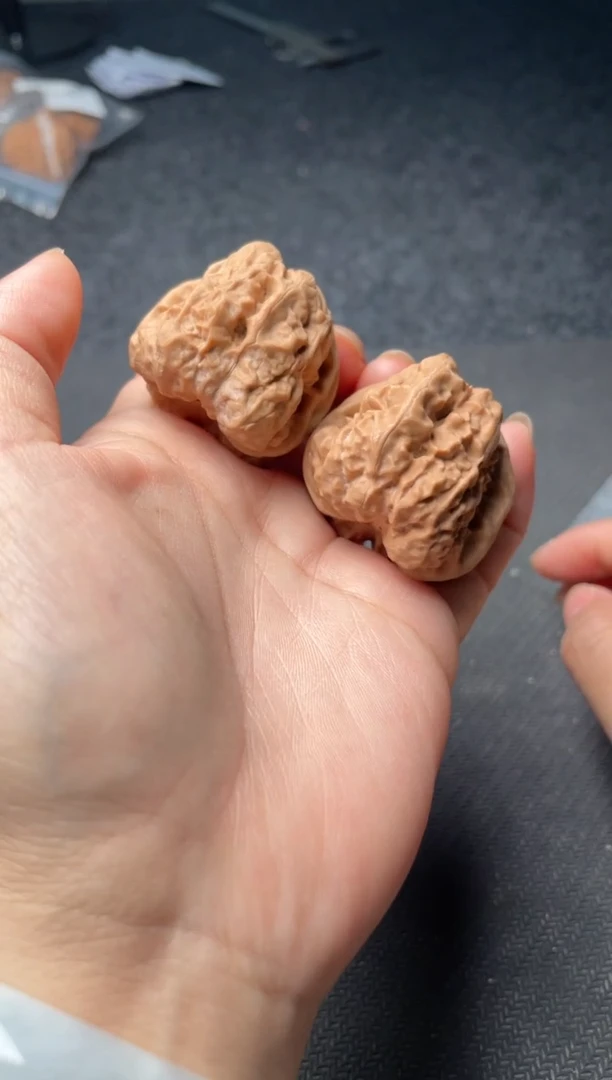 把件文玩核桃w136 蛤蟆头 38尺