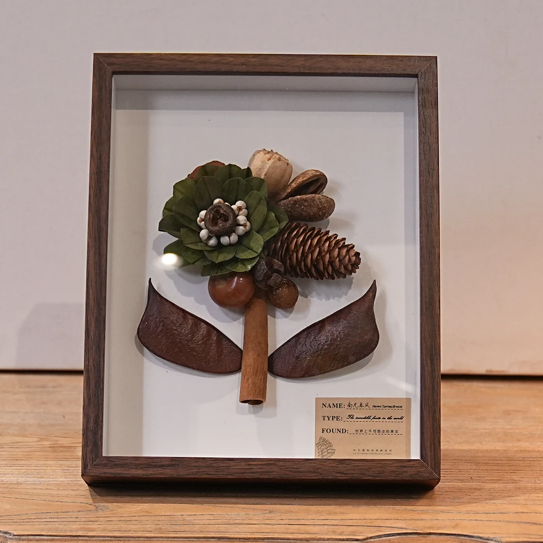 【森林之语A款】相框永生花精品组合花束祝福送礼懒人生活家居装饰L