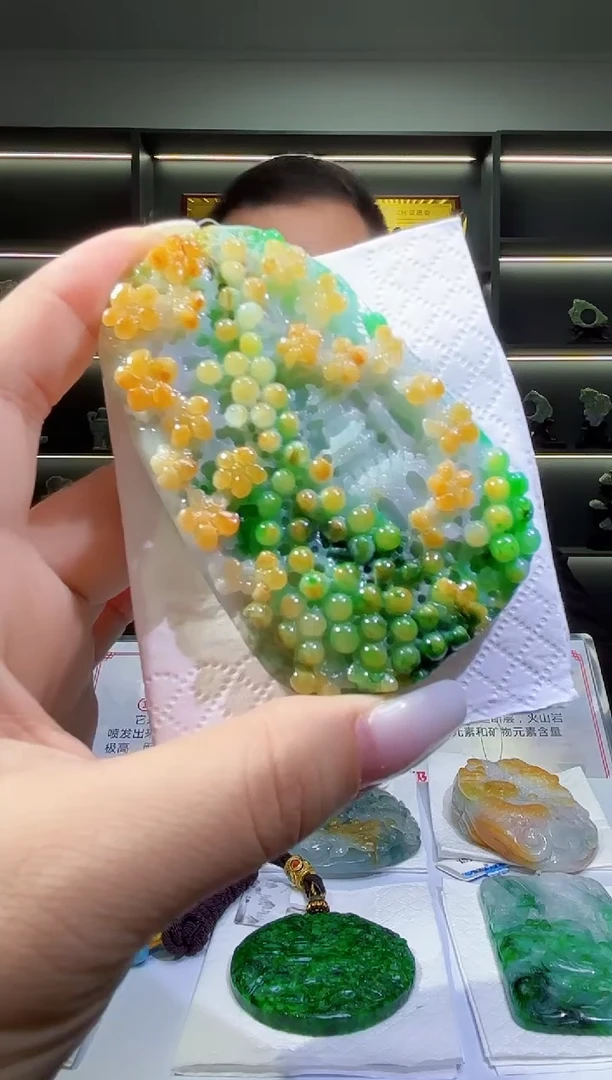 未镶嵌定制翡翠35/1114/C/花