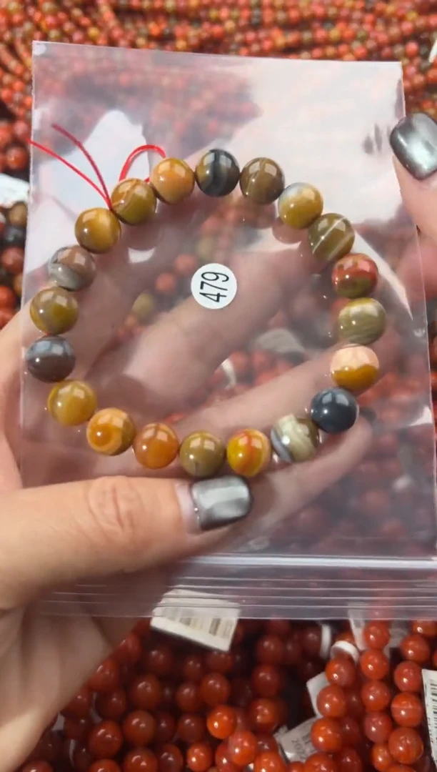 未镶嵌手串南红玛瑙10+