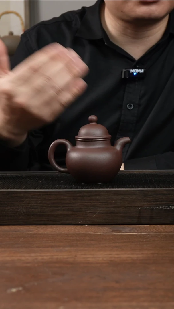 茶杯紫砂紫泥掇球      200CC