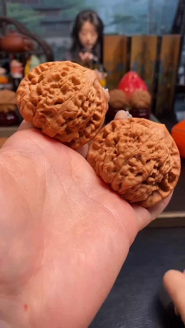 【闪购商品】文玩核桃吊坠K242官帽50