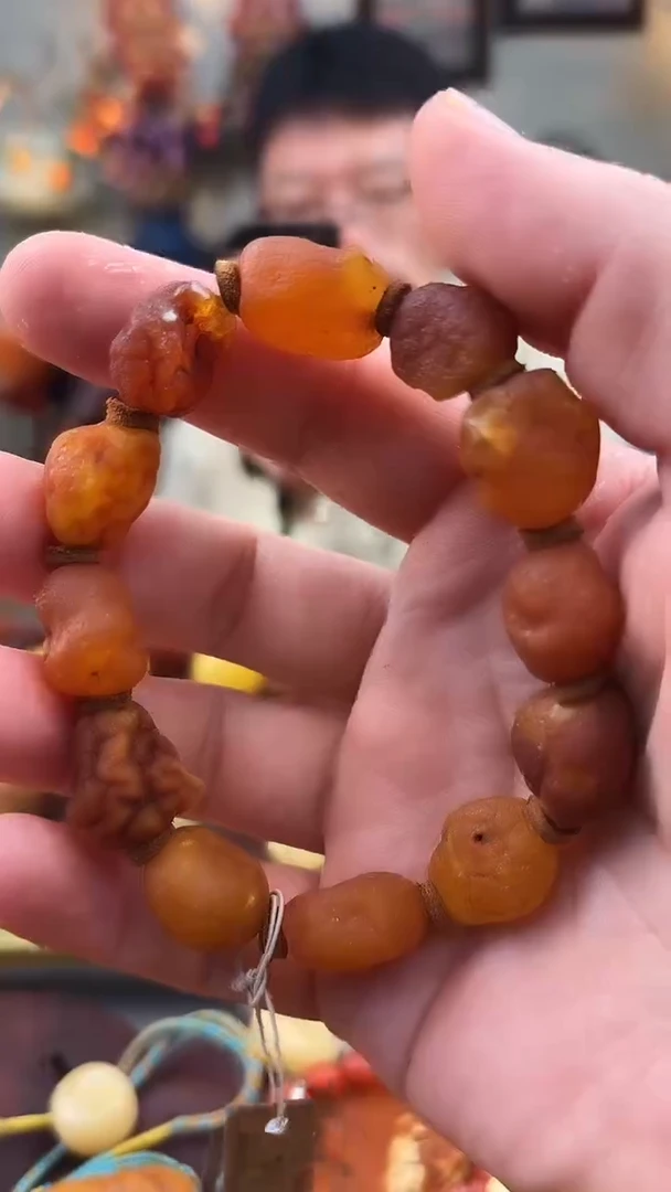 未镶嵌琥珀手串手串
