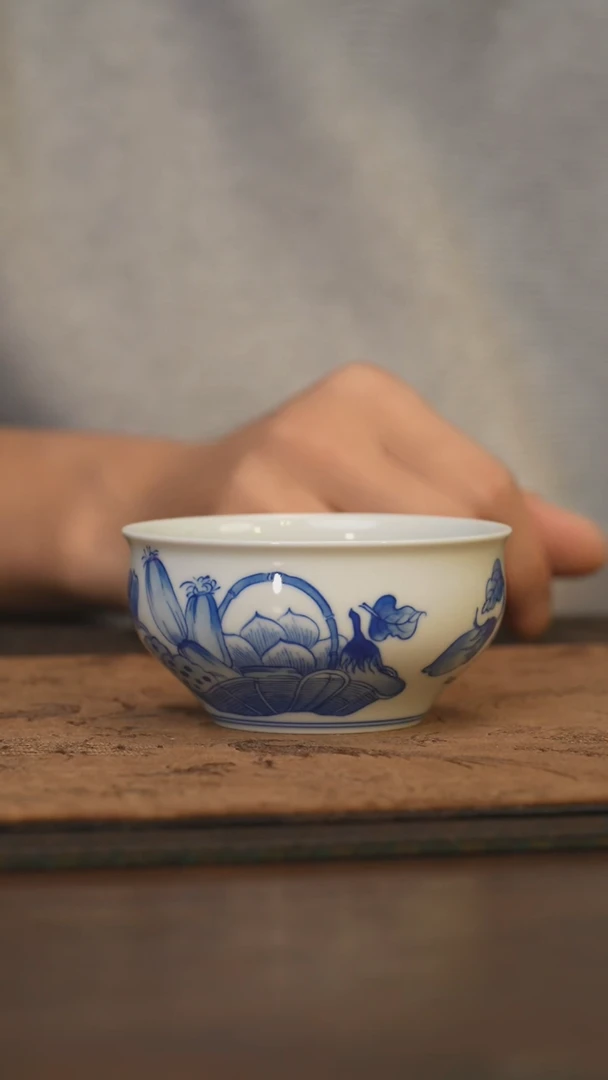 瓷片柴窑青花破价福利