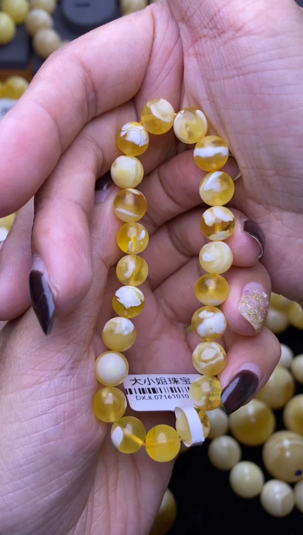 裸石琥珀未镶嵌大小姐珠宝141
