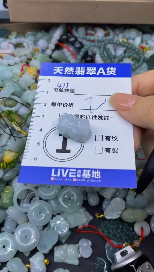 颈饰未镶嵌翡翠天然翡翠A货批量多样性发一件