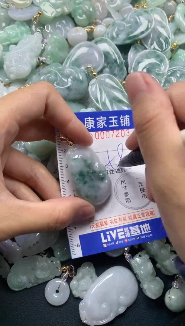 颈饰未镶嵌翡翠7203