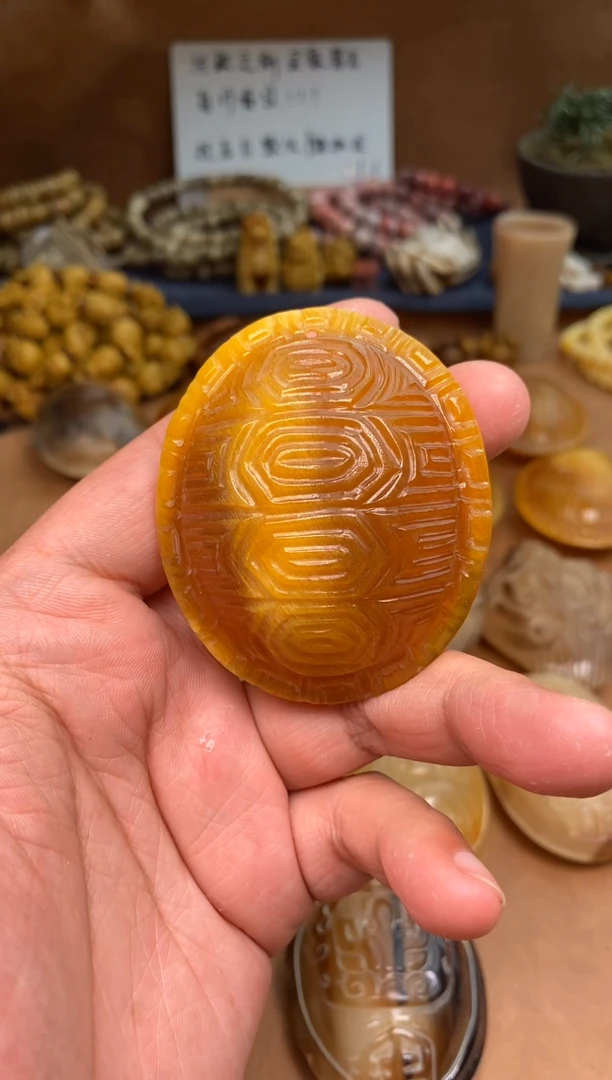 【闪购商品】牛骨其他杂件296-蹄雕刻吊坠