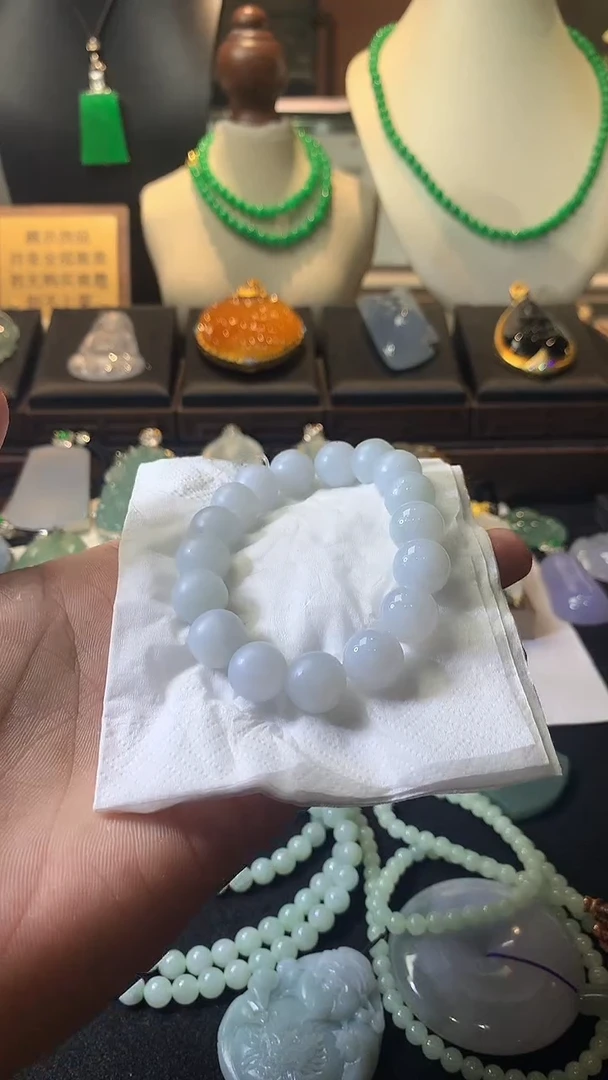 未镶嵌定制翡翠诺?  S毛货不退不换