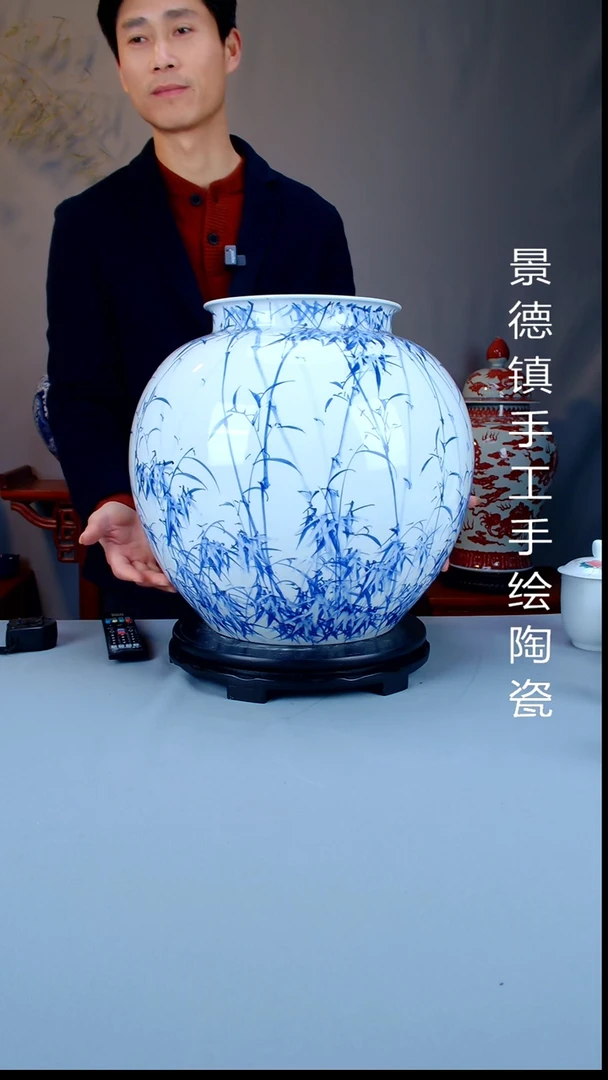 陶瓷景德镇手工手绘陶瓷38