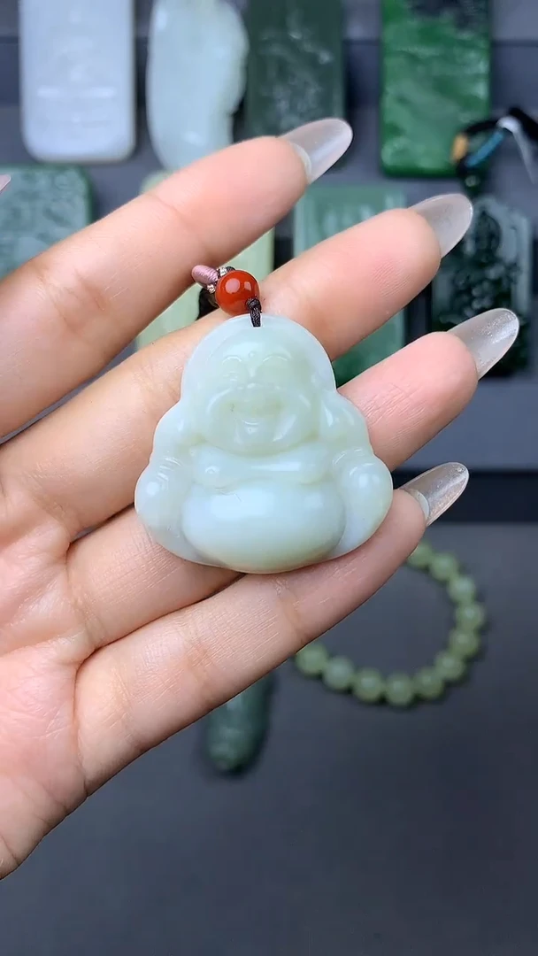 【闪购商品】和田玉吊坠(不含链)未镶嵌挂件拍一发一《有包容》