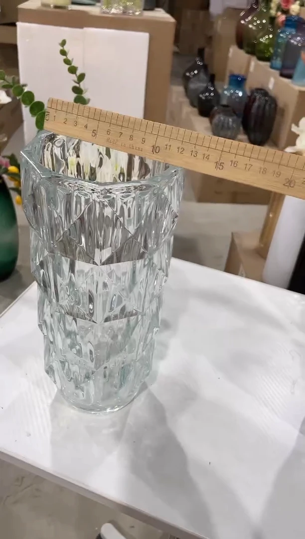 【闪购商品】无铅玻璃透明圆形卢梭